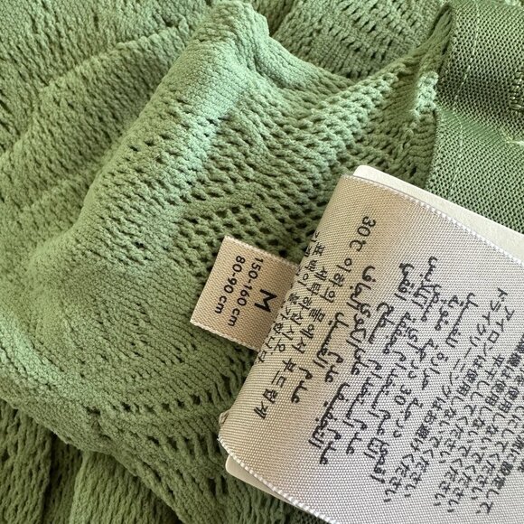 NWT GUCCI TIGHTS GREEN TIGHTS FLORAL Sz M - Picture 6 of 6